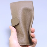 Ультратонкий тонкий длинный бумажник, картхолдер, универсальный мобильный телефон, кожаный кошелек, из натуральной кожи, коллекция 2023