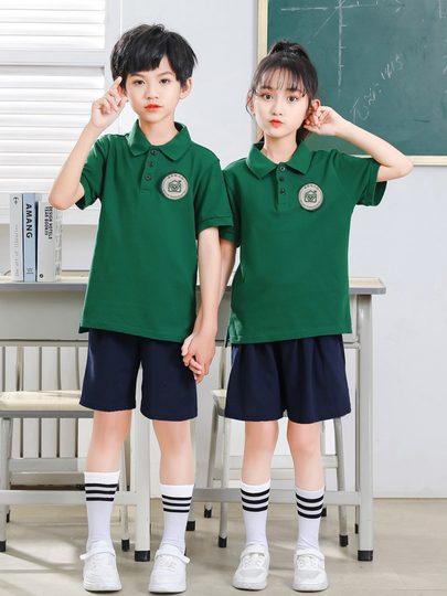 Школьная форма для мальчиков и девочек, летние костюмы с коротким рукавом нового дизайна, спортивная одежда для весны, осени и зимы, униформа для выступлений, школьная форма для учащихся.
