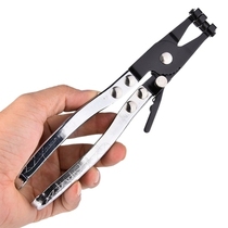  Car water pipe caliper straight type laryngeal type pipe bundle pliers clamp-clamp pliers car maintenance tool equipment pipe pliers