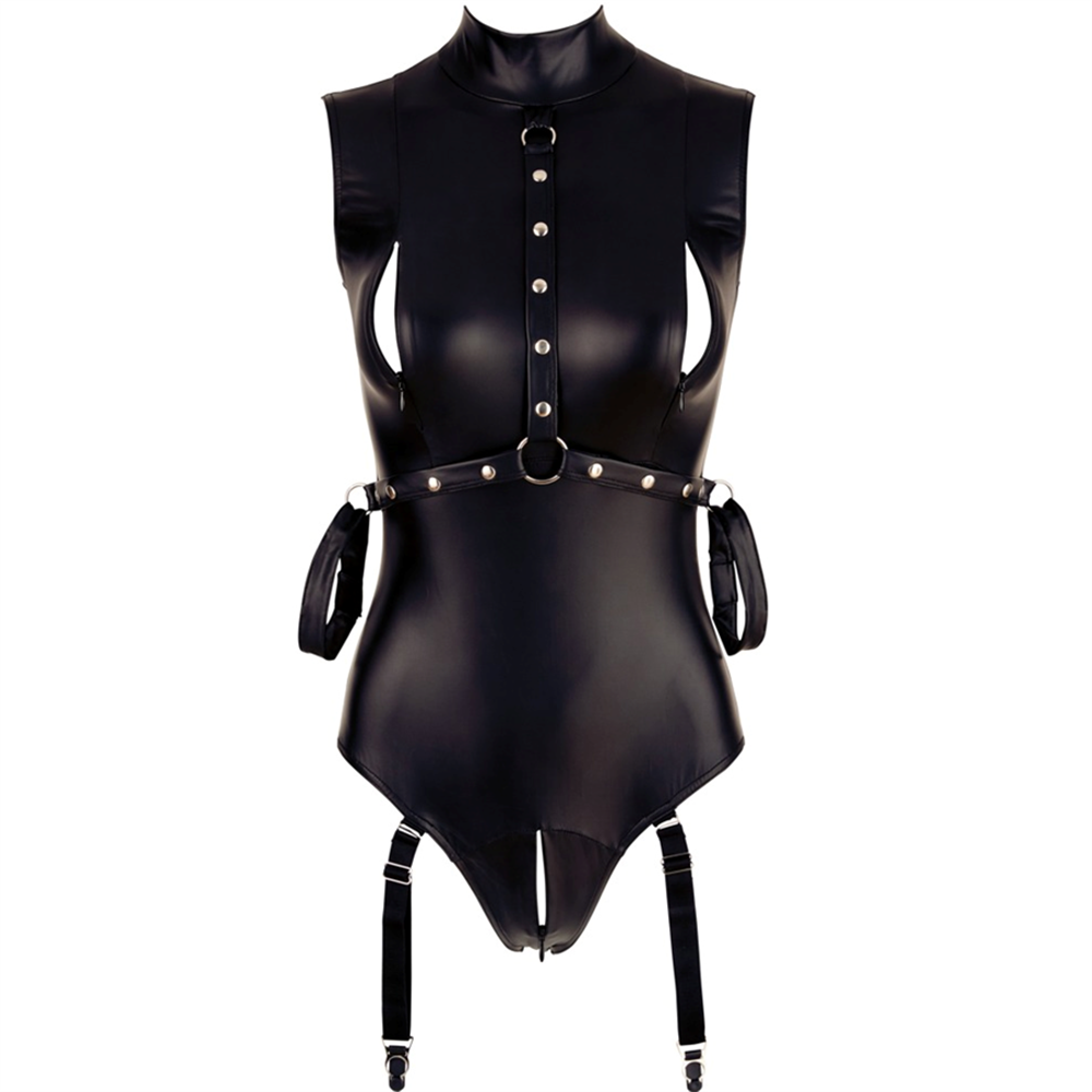 Боди/брюки fashion slim fitting sleeveless jumpsuit时尚修身无袖连身衣女 OTHER
