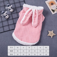 Добровольно-борьбу с кроликом (два фута) осень и зимний розовый