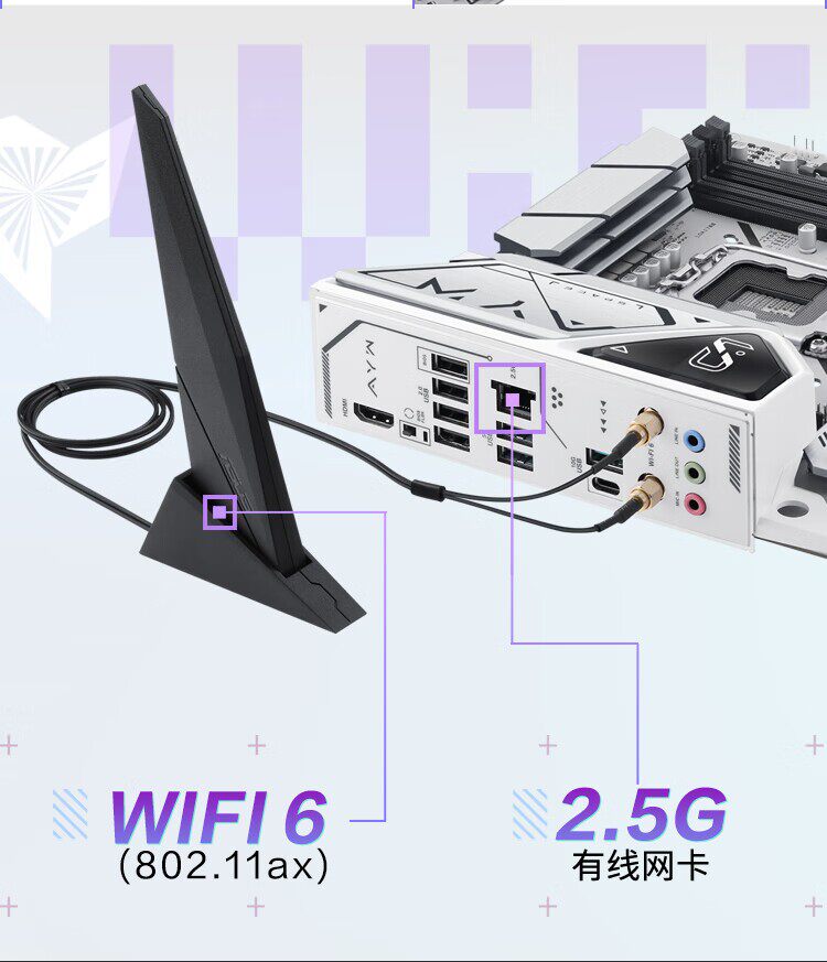 ROG STRIX Z890-A GAMING WIFI 吹雪主板插图9