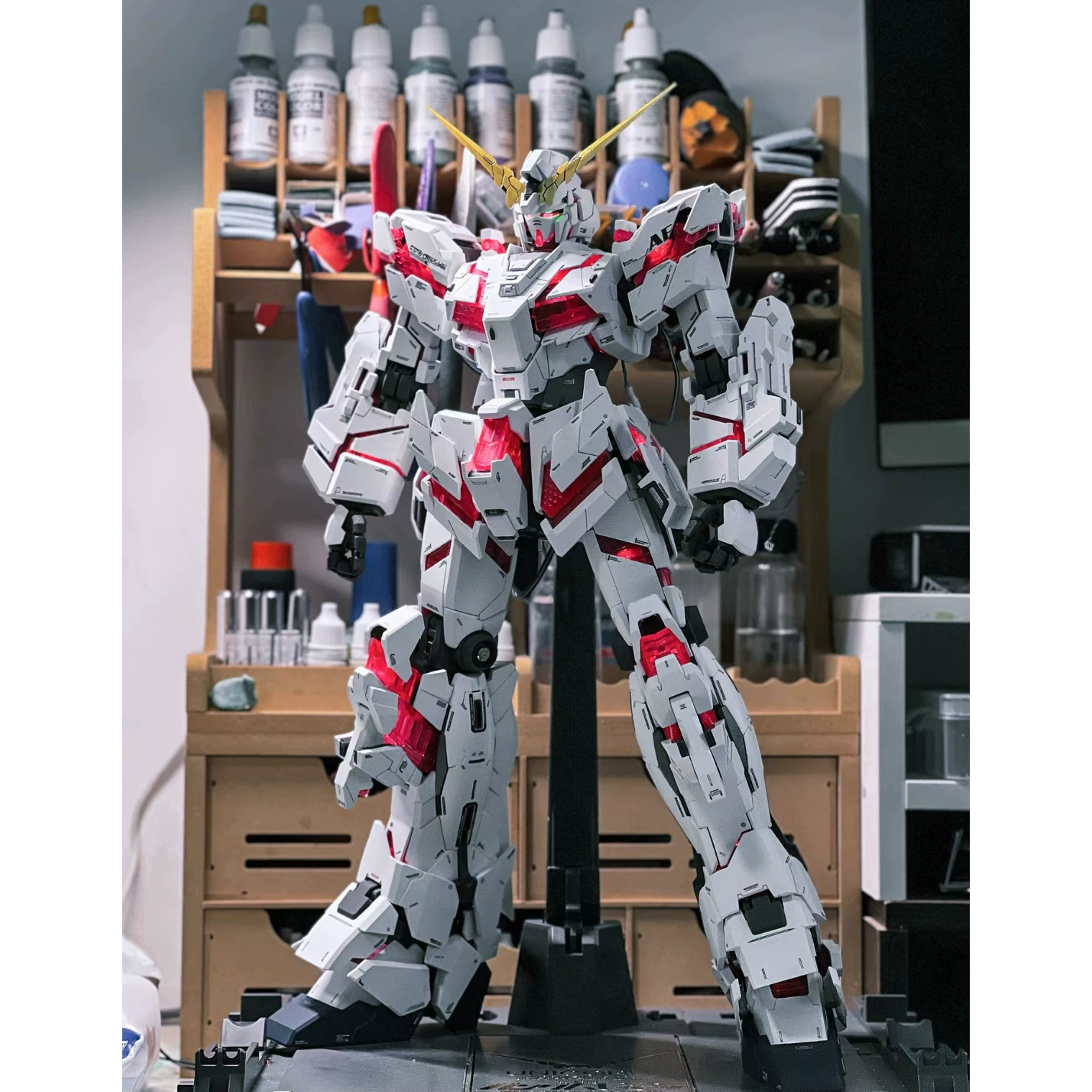 Таipan Model MG Золотой Феникс Феникс Единорог Идеальный Белый Снег Ji Taipan Сборная Меха Игрушечная Фигура