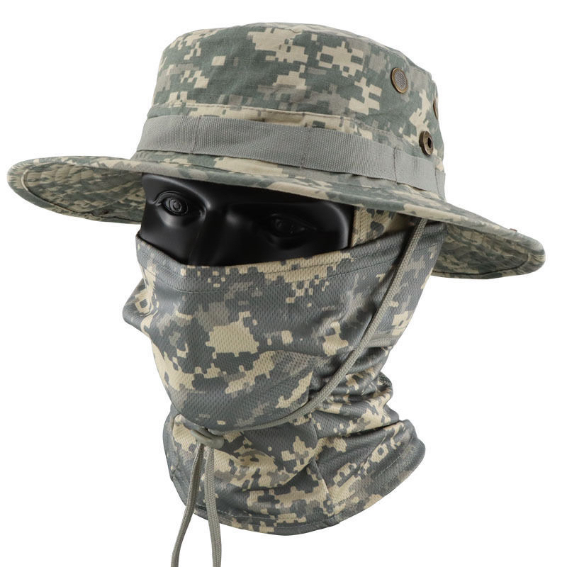 Summer Camouflage Tactical Beanie Hat Set Multifunctional Magic Headscarf Fishing Hat Fisherman Hat Sun Protection Breathable Summer Camouflage Tactical Beanie Hat Set Multifunctional Magic Headscarf Fishing Hat Fisherman Hat Sun Protection Breathable