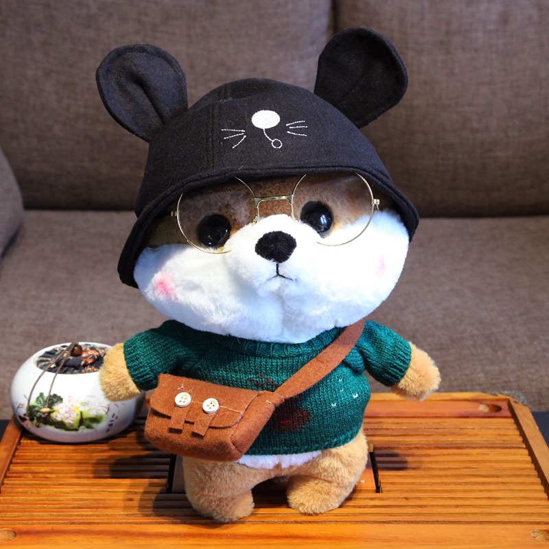 Cute cure dog dog doll doll dog dog dog dog pillow and put a pillow presents for girlfriend