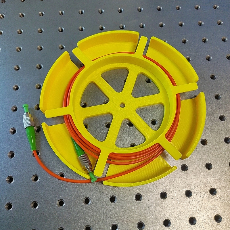 3D Printing Enlarged Version of Fiber Optic Winding Tray Whole House Fiber Optic Storage Tray Wiring Harness Storage Tray Cable Organizer