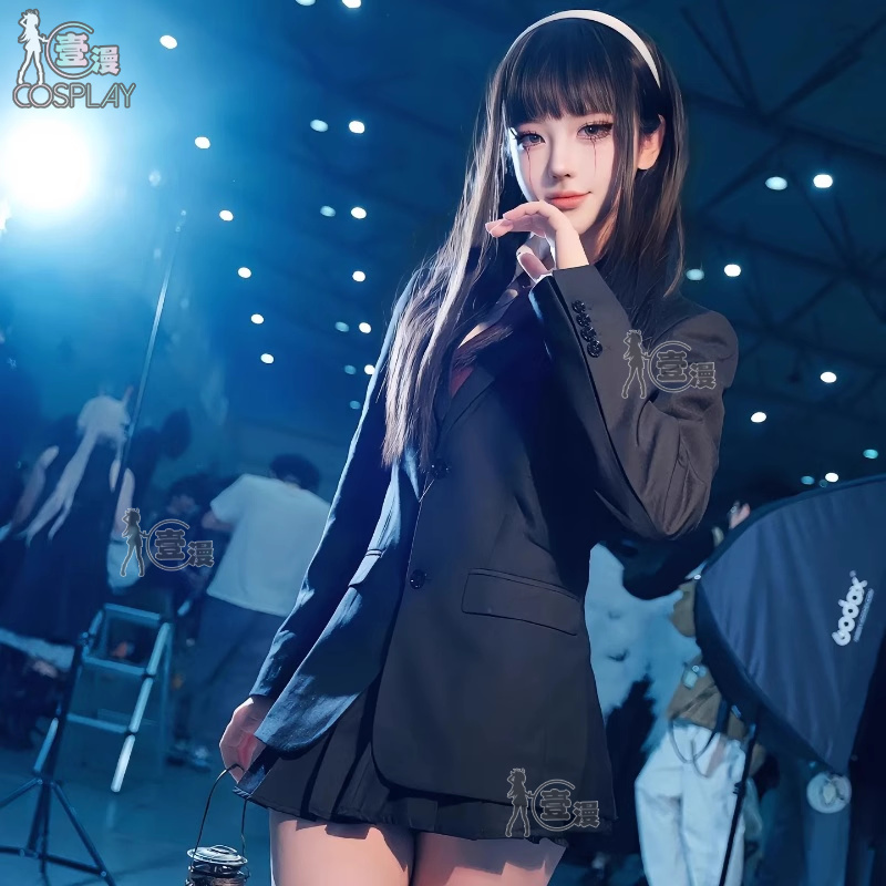 Kawakami Fuyuich Cos Costume Identity V Cosplay Believer Wig Jk Uniform Set Dream Witch Halloween