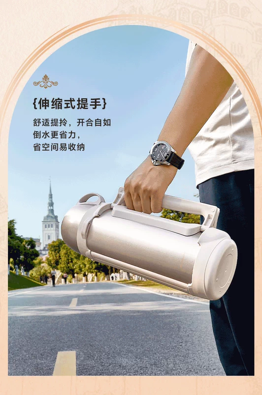 bình đựng nước nóng Bowima Nhiệt Ấm Siêu Tốc Dung Tích Lớn Xe Ngoài Trời Di Động Du Lịch Ấm Siêu Tốc Inox 316 Nhiệt Ấm Siêu Tốc Giữ Nhiệt Cốc bình đựng nước lock&lock bình nhựa đựng nước