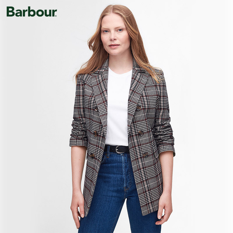Barbour Norma Tailored Women's Plaid Jacket