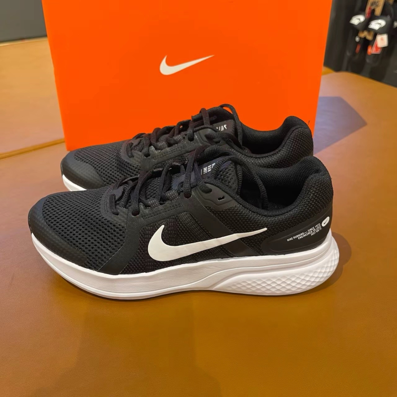 Nike Run Swift 2 Black Low-Top Breathable Professional Running Shoes Cu3517-004