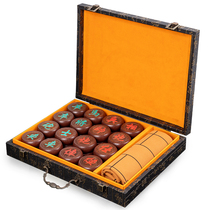 Beech wood solid wood Chinese chess gift box packaging high-end adult medium and large chess game game