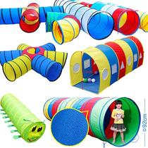 Childrens sensory integration sunshine tunnel crawling tube training toy baby early education equipment drilling hole indoor kindergarten rainbow