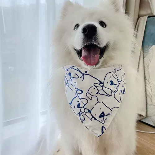 Треугольный треугольный Shiba Inu Corgi Water Scarf Scarf Scarf Scarf Sharf Dogled Dog Sharf