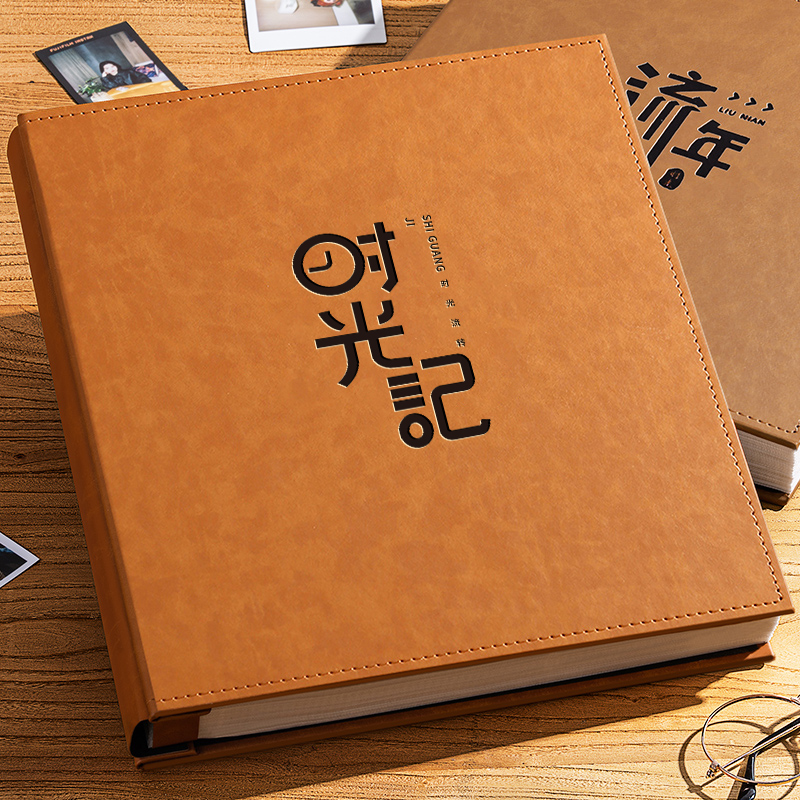 6インチ 1000枚フォトアルバム 家族 大容量 記念アルバム カップル 挿入 収納アルバム レザー 5インチ