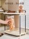 Tea bag storage box Tea room coffee capsule storage rack Office bar desktop multi-layer hair dryer storage rack