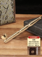 (Одно ведро и четыре использования) 14 см-41 латунь с сигаретным пакетом+чистая хлопчатобумажная полоса