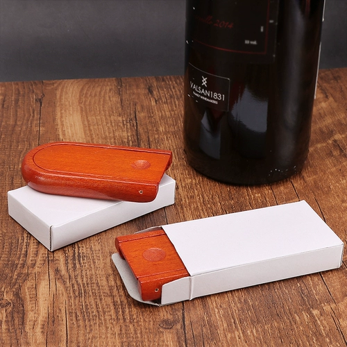 Fulite может сложить сплошную деревянную трубу, Shinanmu деревянный фанат, блок аксессуаров металлический креативный ковш