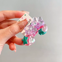 Жгут для волос «розовая клубника» — 2 шт.