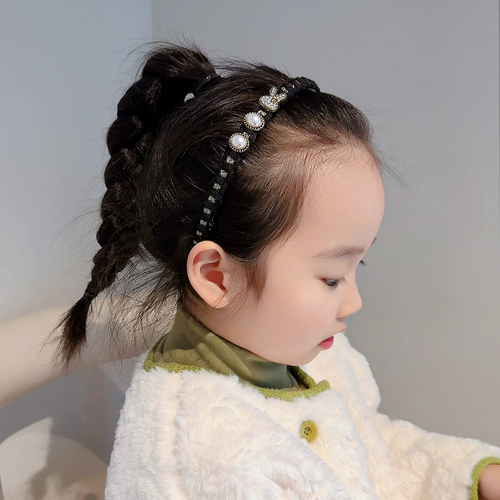 Детский мультяшный ободок, аксессуар для волос, кролик, детские нескользящие шпильки для волос