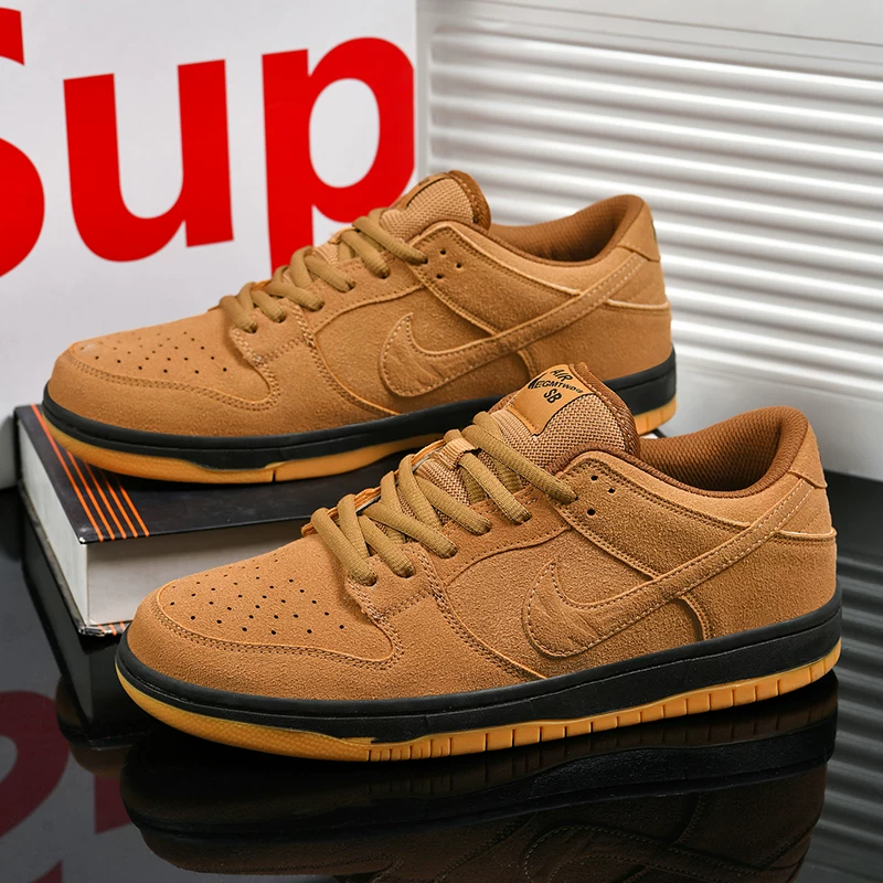 Путян AJ мужские туфли соединение текст Dunk low -top SB кроссовки пара пара молодые досуг универсальные спортивные женские туфли