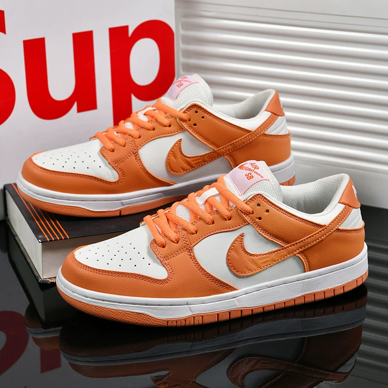 Путян AJ мужские туфли соединение текст Dunk low -top SB кроссовки пара пара молодые досуг универсальные спортивные женские туфли