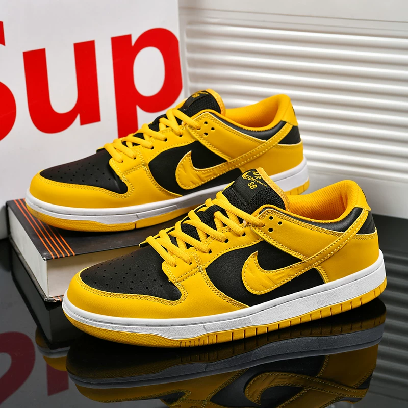 Путян AJ мужские туфли соединение текст Dunk low -top SB кроссовки пара пара молодые досуг универсальные спортивные женские туфли