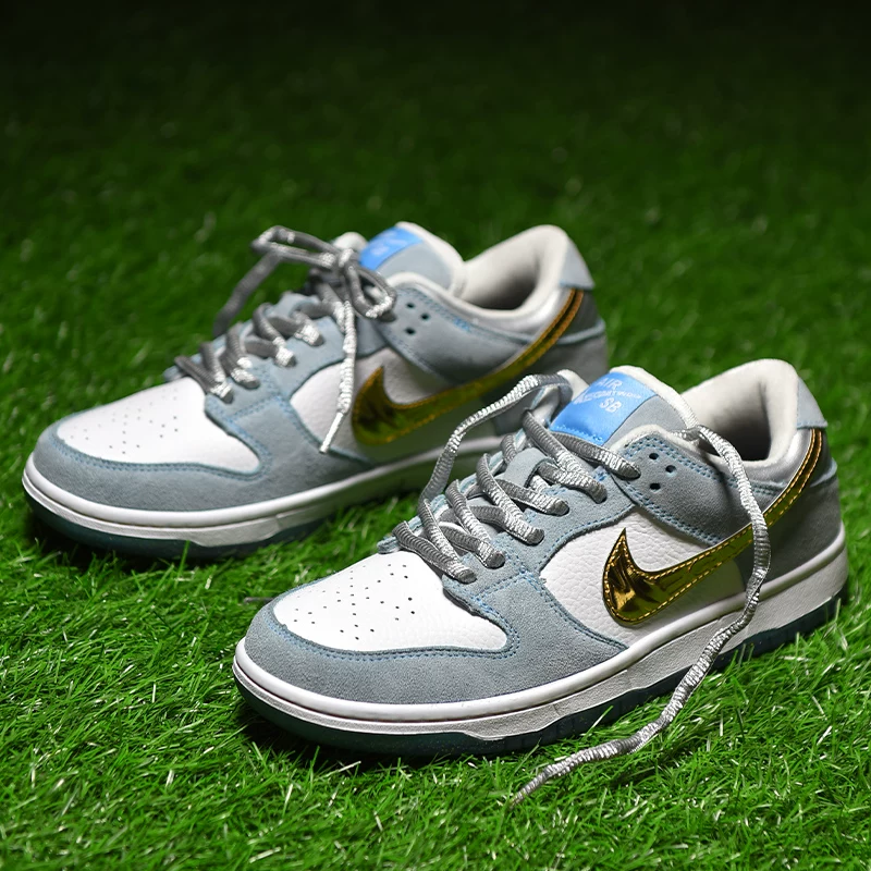 Путян AJ мужские туфли соединение текст Dunk low -top SB кроссовки пара пара молодые досуг универсальные спортивные женские туфли