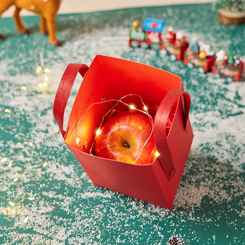 Apple, рождественский колокольчик, подарочная коробка, защитный амулет, сумка, рождественский подарок