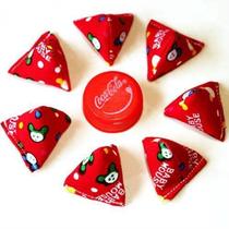 Small sandbag hand-grabbing stones trumpet kindergarten children primary school students handmade triangular sandbag throwing stones game toy