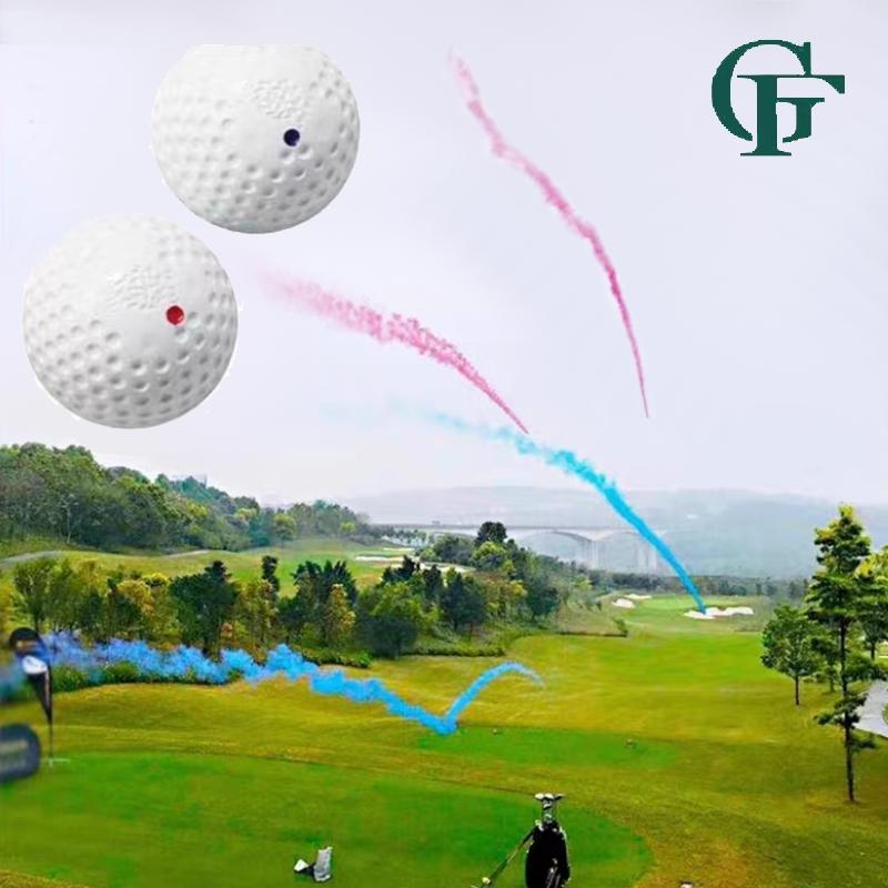 CSMゴルフティーオフセレモニーボールゴルフ祝賀ボールゴルフ花火ボールスモークボールギフトボール