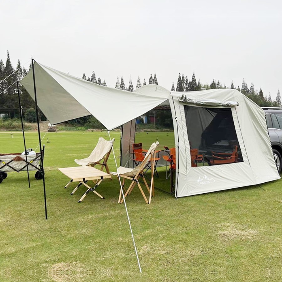 Car tent suv rear stretch travel car rear car side car side account self-driving barbecue