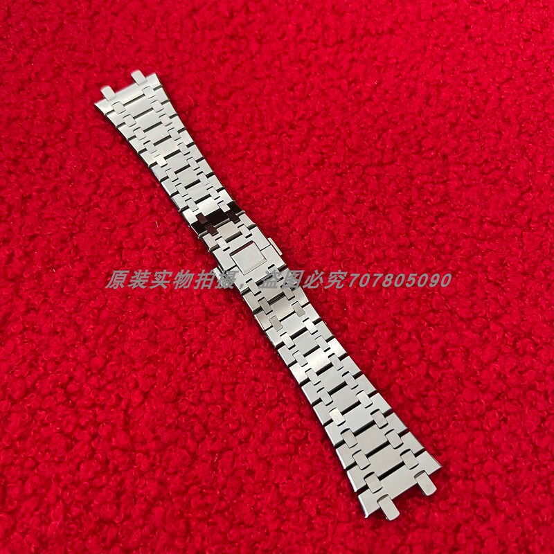 Original Suitable for Audemars Piguet Ap Royal Oak Brushed Stainless Steel Watch Strap 15510 15500 15540 Watch Chain 26331