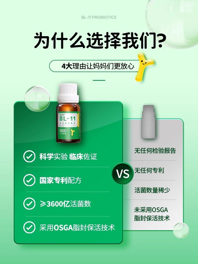 Sai Bu Gao Probiotic Bl-11 Animal Bifidobacterium Lactobacillus Rhamnosus for Children to Promote Growth