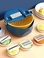 Kitchen vegetable cutting artifact, household potato shredding, slicing, dicing, grater machine, scraper gadget