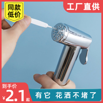 Mini shower hole cleaning brush bathroom shower head outlet small brush anti-clogging faucet gap brush