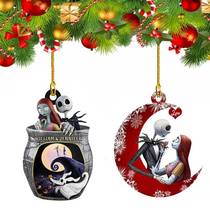 Christmas Fear Decoration Pendant Scary Jack Sally Christmas DecorationsChristmas decorations