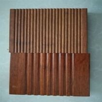 Bamboo guardrails light carbon bamboo steel deep carbon bamboo floors scenic plank roads customizable outdoor bamboo floors anti-corrosion and high resistance