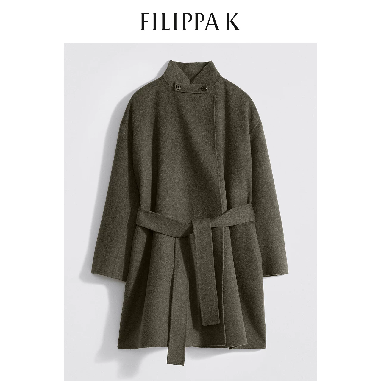 952929103 Bulin Черный EdinaFilippa K Mao Woors Curdine Wool Женская куртка оливковая женская одежда