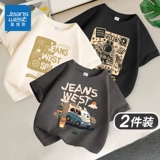 Летняя одежда, летняя детская тонкая футболка с коротким рукавом для мальчиков, короткий рукав