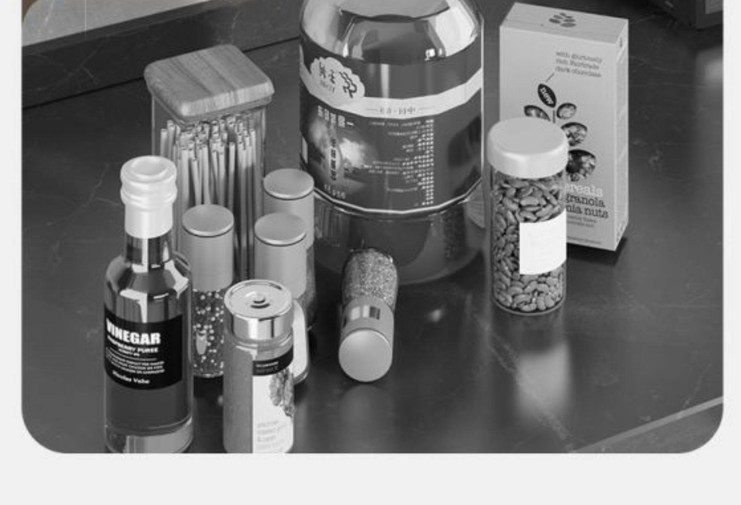 Специи стойки 厨房调料置物架免打孔壁挂多层调味品佐料调料品多功能墙上收纳架
