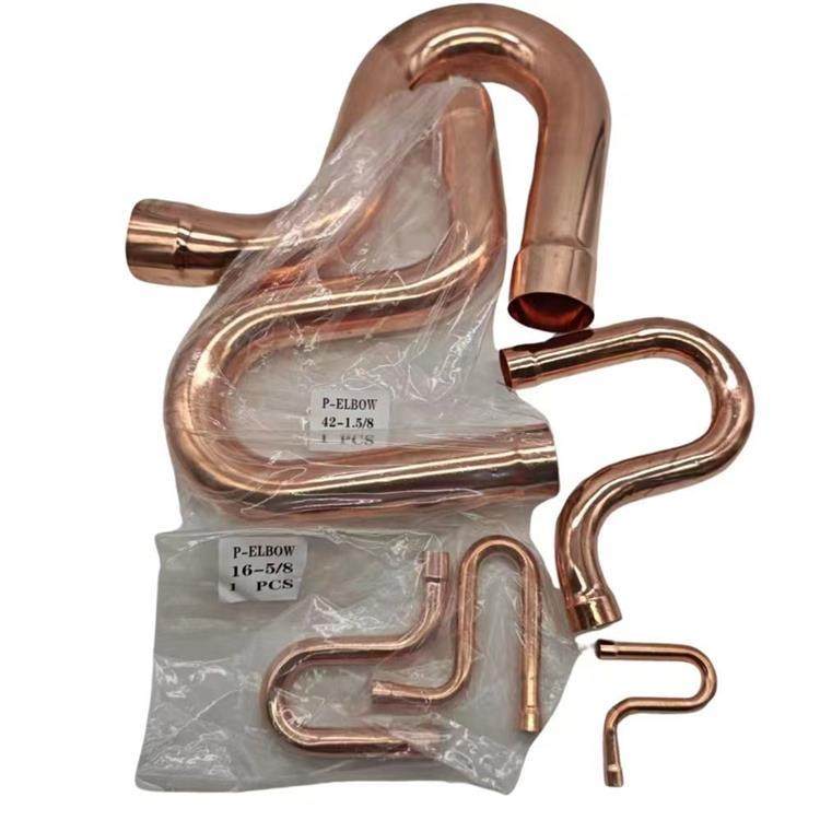Copper End Feed P Trap Pipe Adapter – Multi Sizes from 3/8" to 2-1/8" for plumbing and HVAC project 3