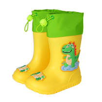 Детская Обувь Зимняя Глинт Thickened Baby Winter Rain Boots Boy Non-slip Waterproof Towdler Child Water