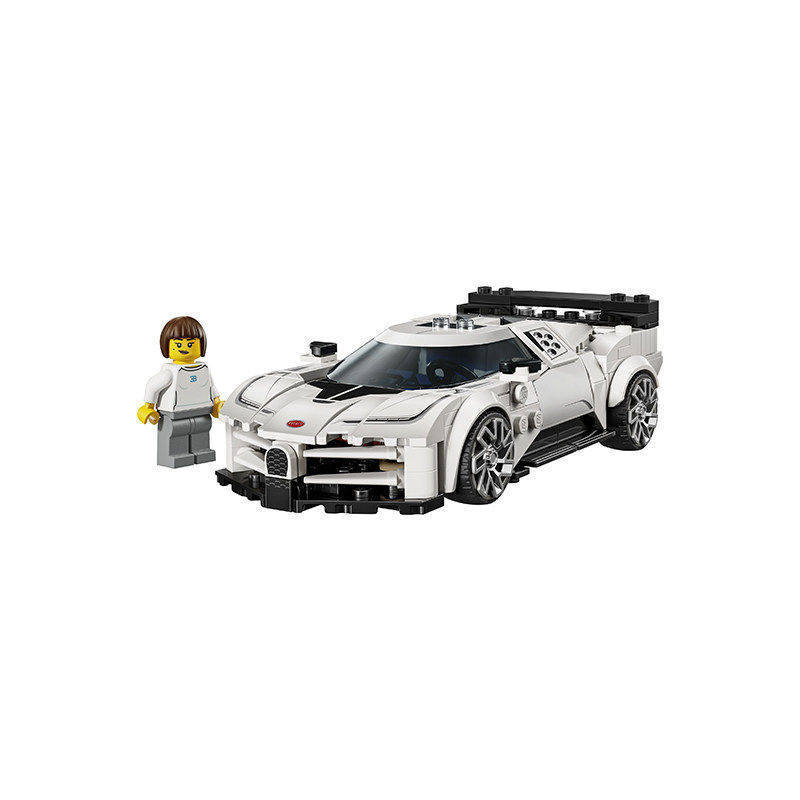 Chinese Building Block Supercar 77240 Bugatti Centodieci Sports Car Boys' Assembly Toy Gift