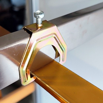 Integrated honeycomb panel quick installation double hook hanging piece 98 100-sided triangular keel 38 main frame aluminum buckle plate ceiling accessories