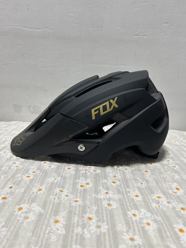 Fox New Mountain Bike Half Helmet Downhill Off-Road Helmet One-Piece Universal Safety Helmet Men's Cycling Equipment Fox New Mountain Bike Half Helmet Downhill Off-Road Helmet One-Piece Universal Safety Helmet Men's Cycling Equipment