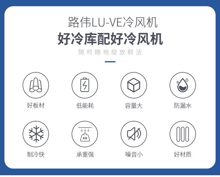 S2HC85E65路伟蒸发器 意大利康达托冷风机 LU-VE冷风机 冷库设备(pic4)