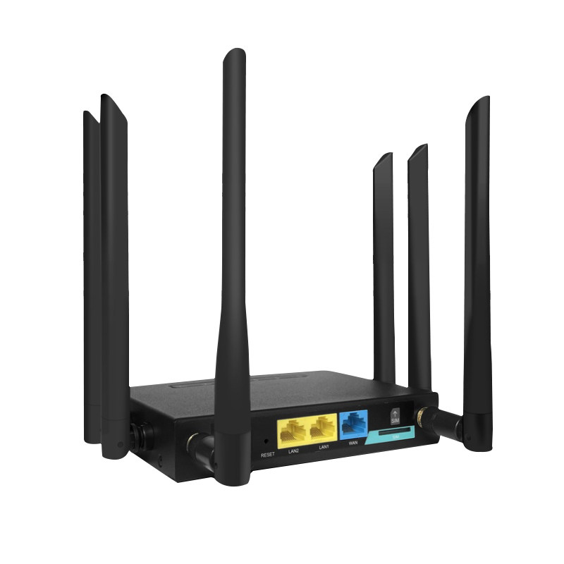 Sdwan Monitors Remote Networking, Weimeng 4g Sim Card Wireless Router, Three-Network Wired Connection, No Broadband Required, Mobile Industrial Office Router G150/Sd-5