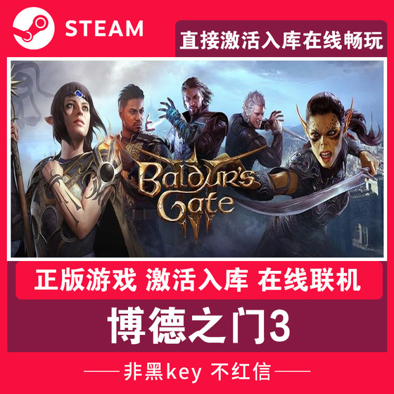 Steam Baldur's Gate 3 Baldur's Gate 3 activation and storage online full DLC Chinese PC