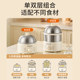 Joyoung egg steamer egg cooker household new timing 316L stainless steel small electric steamer breakfast machine GE330