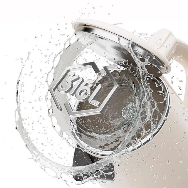 Joyoung Electric Kettle 316L Stainless Steel Food-Grade Electric Kettle for Home Use with Automatic Shut-Off Electric Kettle